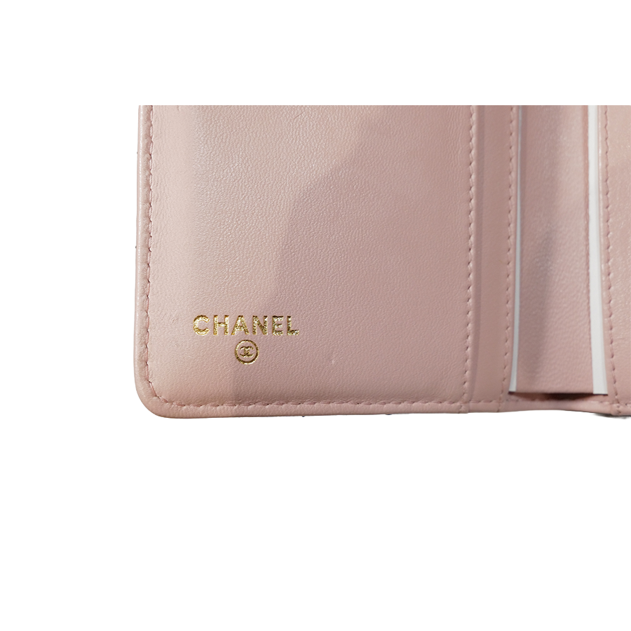 Chanel Black Quilted Lambskin Organizer Long Wallet