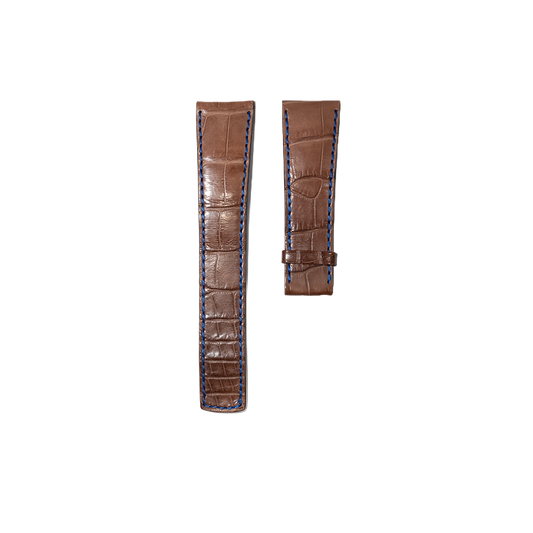 Chaumet Alligator Leather Strap - Brown