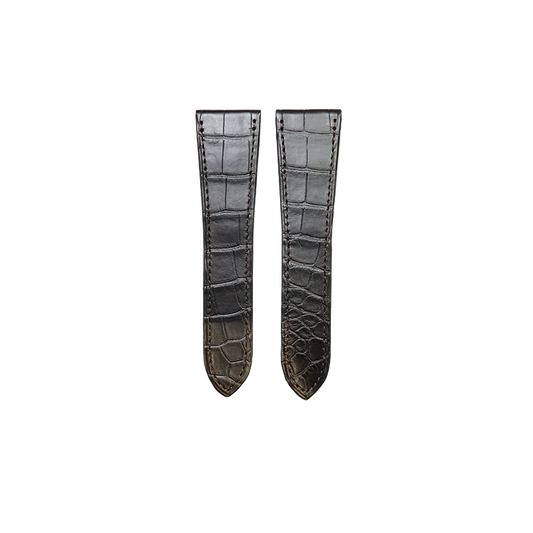 Cartier KD4U Alligator Strap - Mat Brown