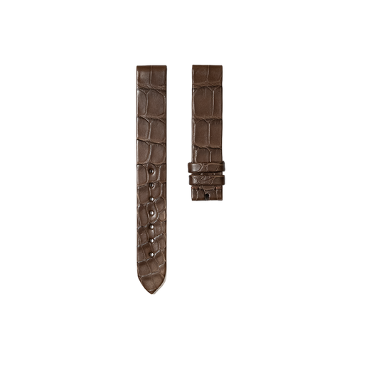 Chaumet Alligator Leather Strap - Brown