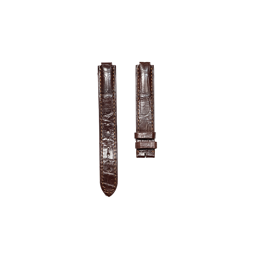 Cartier KD2G Ballon Bleu Alligator Strap - Brown