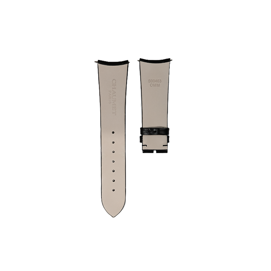 Chaumet Alligator -Strap - Mat Black