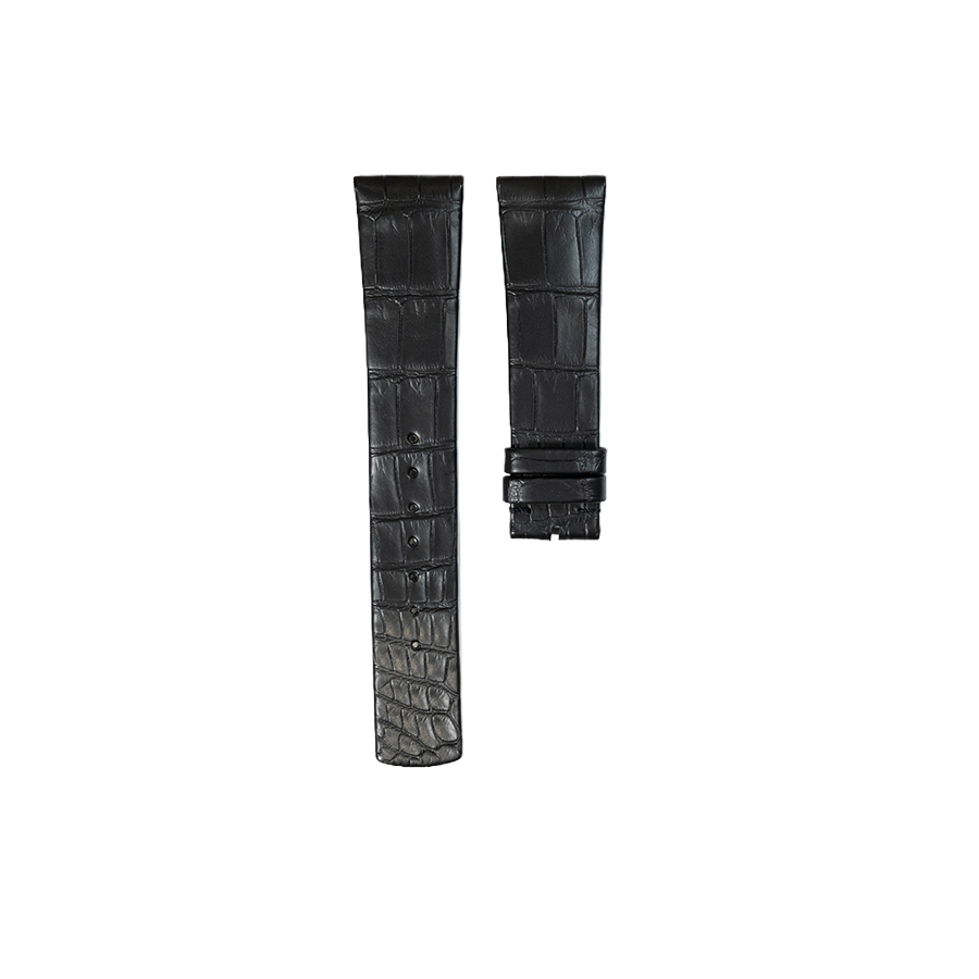 Chaumet Alligator -Strap - Mat Black