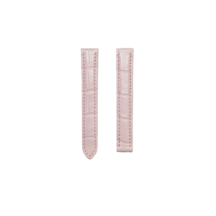 Cartier KD28 Alligator Strap - Light Pink
