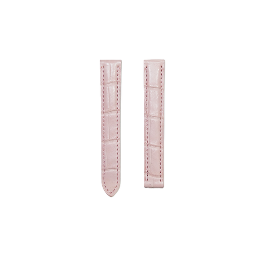 Cartier KD28 Alligator Strap - Light Pink