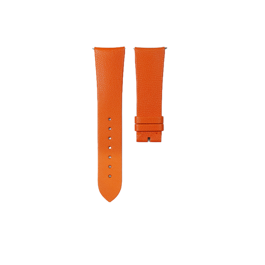 Chaumet Calfskin Leather Strap - Orange