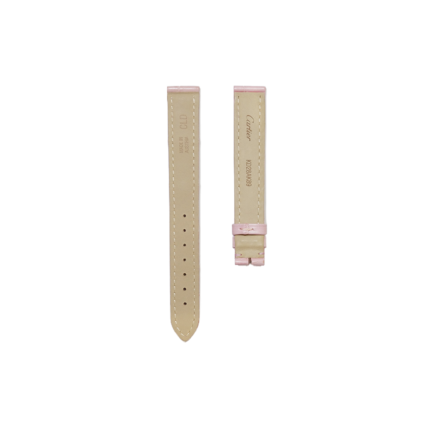 Cartier KD28 Alligator Strap - Light Pink