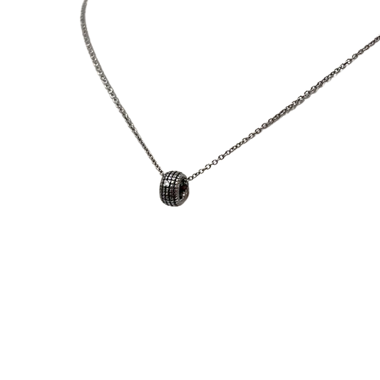 Damiani Metropolitan Pendant in 18K White Gold with Diamonds