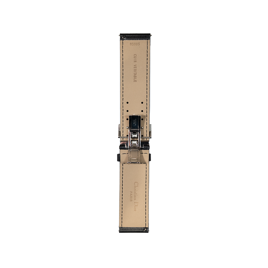 Dior Leather Strap - Black