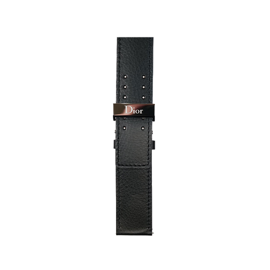 Dior Leather Strap - Black
