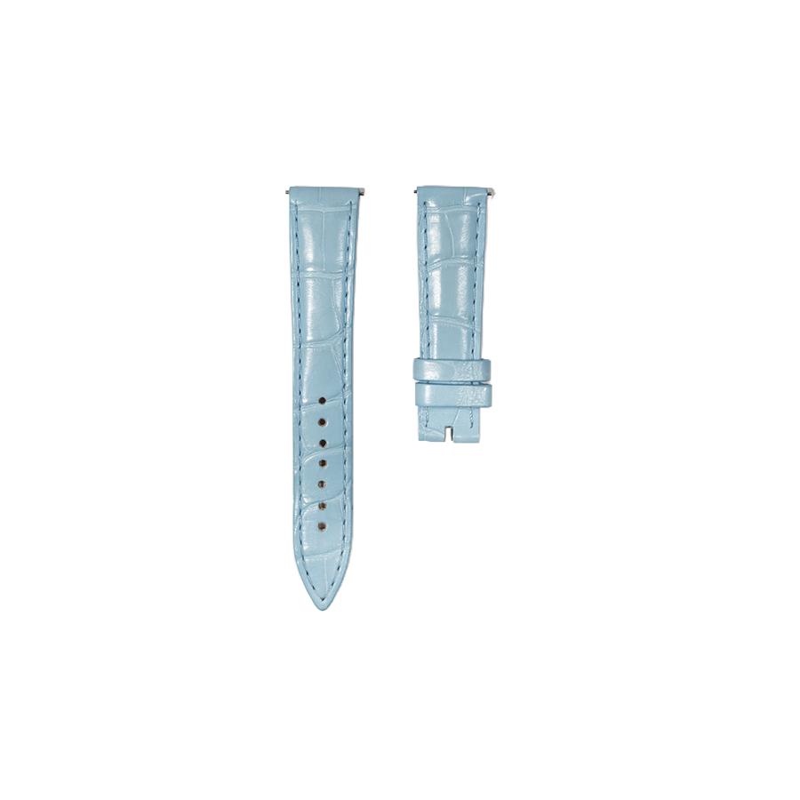 Franck Muller Alligator Strap - Sky Blue