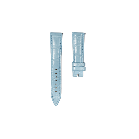 Franck Muller Alligator Strap - Sky Blue