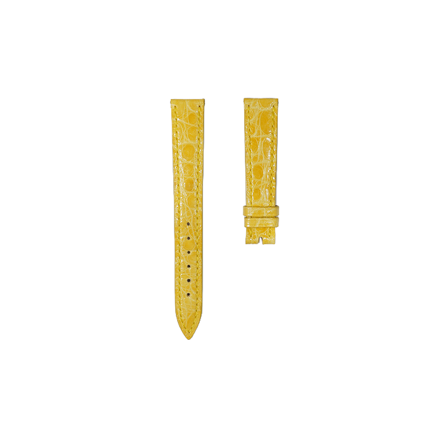 Franck Muller Alligator Strap - Yellow