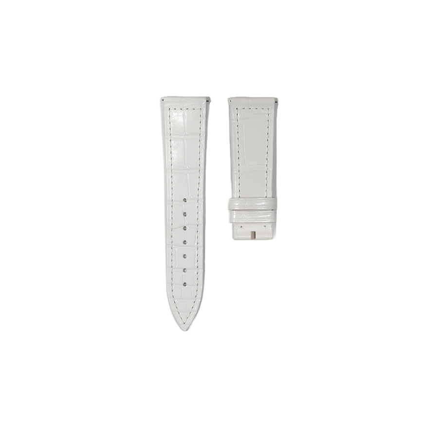 Franck Muller Alligator Strap - White