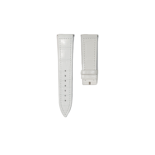 Franck Muller Alligator Strap - White