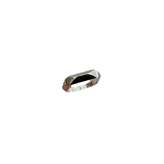 FRED 'Cut' Ring in 18K White Gold