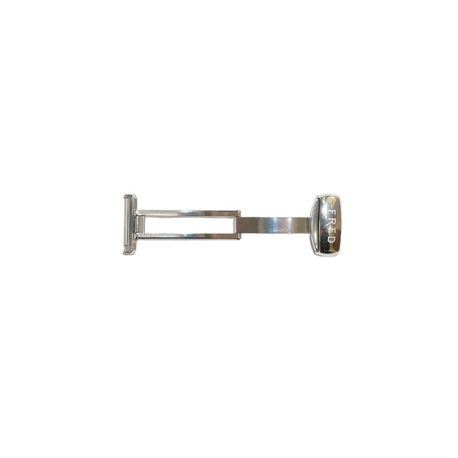 Fred Single Deployant Clasp Buckles with Pin - Stainless Steel