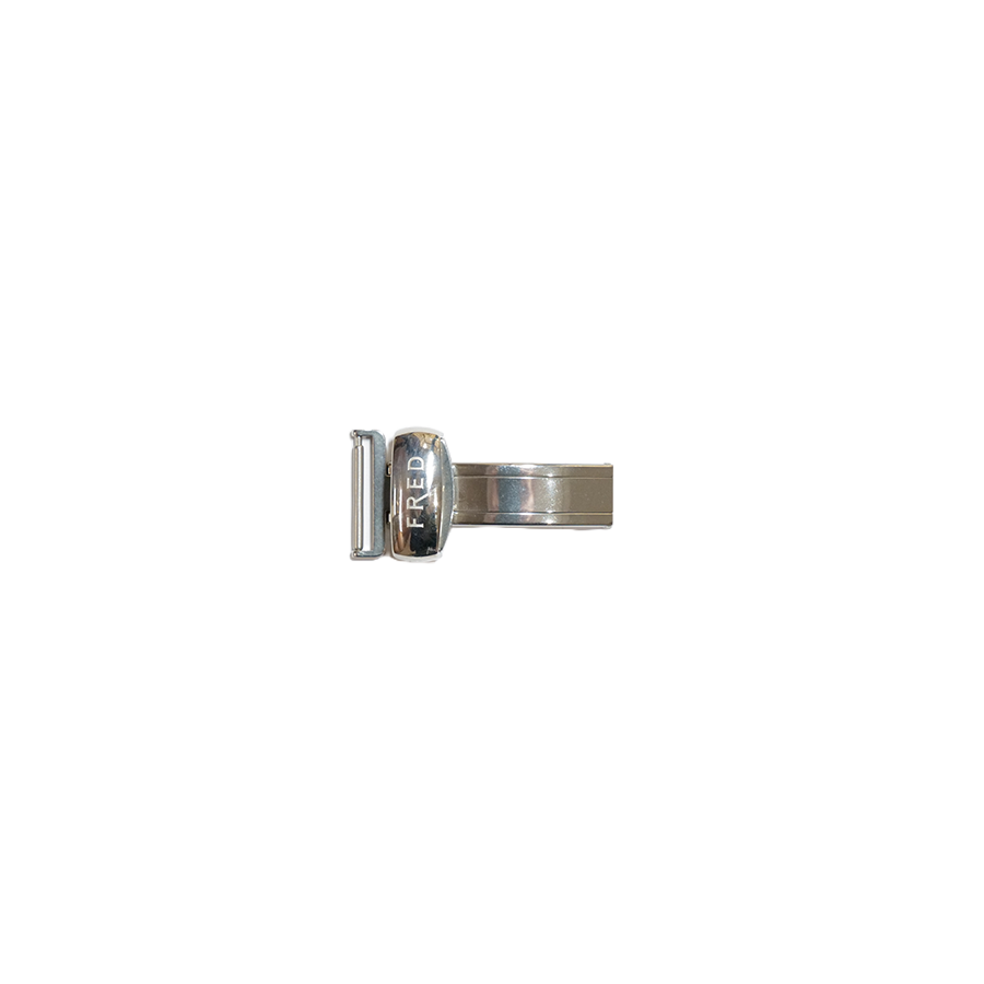 Fred Single Deployant Clasp Buckles with Pin - Stainless Steel