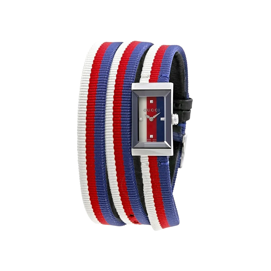 Gucci G-Frame Quartz Small Rectangular Ladies Watch