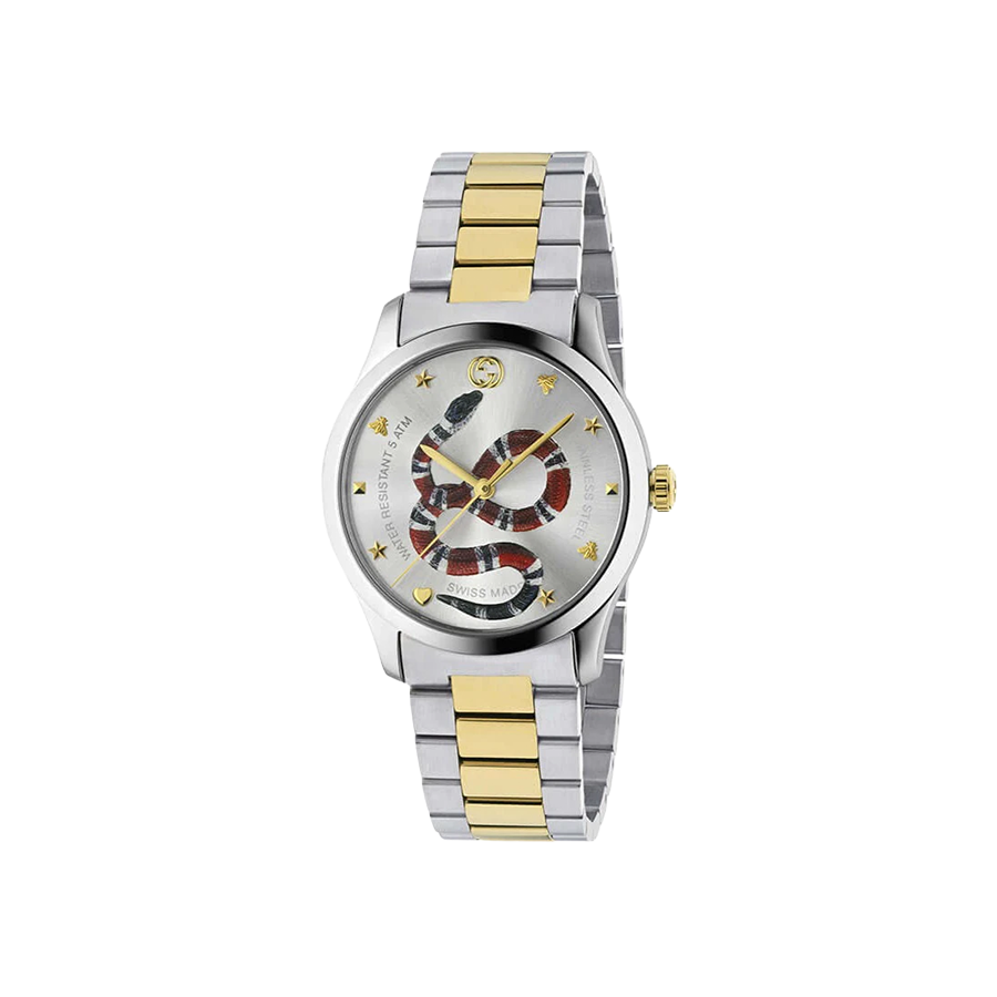 Gucci G-Timeless Iconic Quartz Two-tone Watch