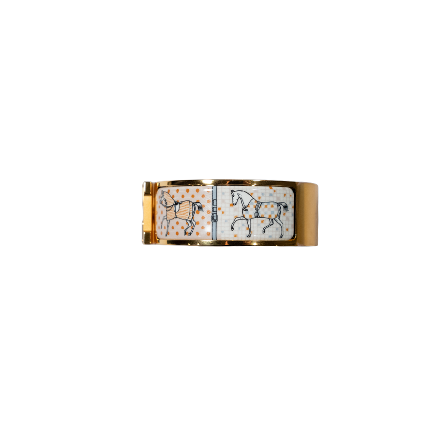 Hermès Clic Clac H Wide Bracelet