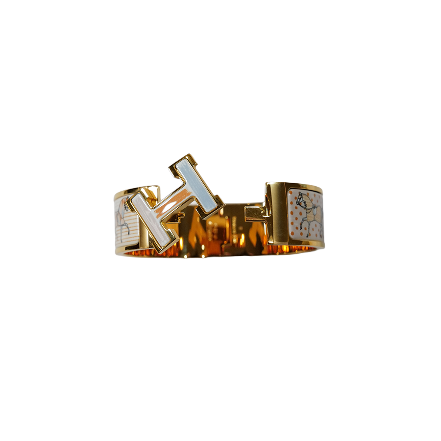 Hermès Clic Clac H Wide Bracelet