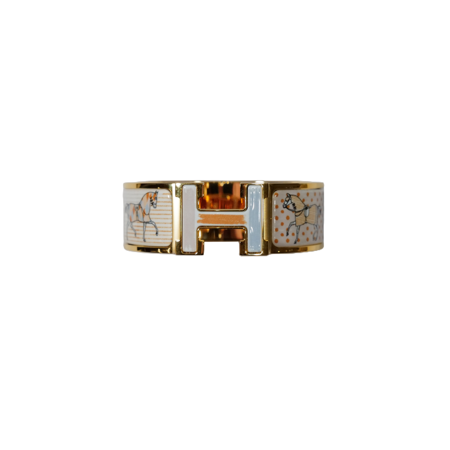 Hermès Clic Clac H Wide Bracelet