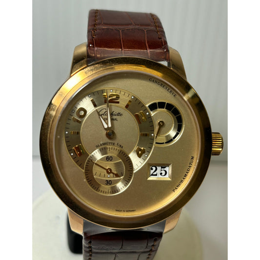 Glashutte Original Panomatic Reserve XL 18K Yellow Gold