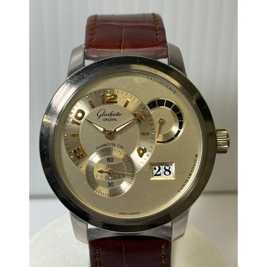 Glashutte Original Panomatic Reserve XL in 18K White Gold