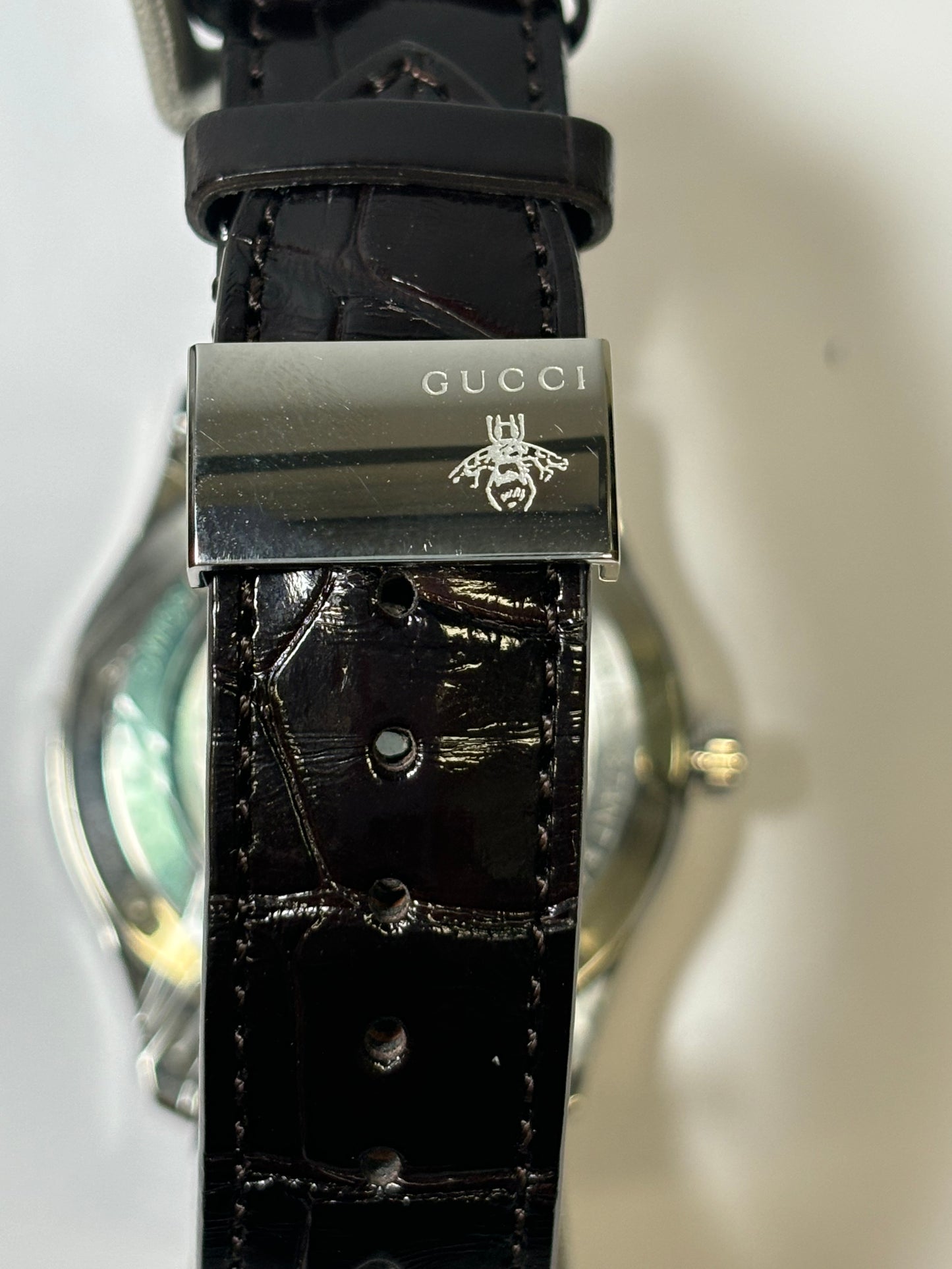 Gucci G-Timeless GMT Automatic Large Slim Stainless Steel Watch