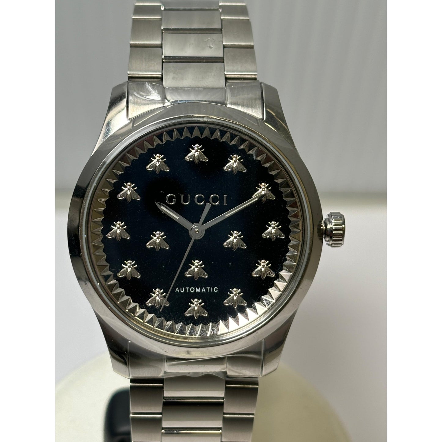 Gucci G-Timeless Automatic Stainless Steel watch