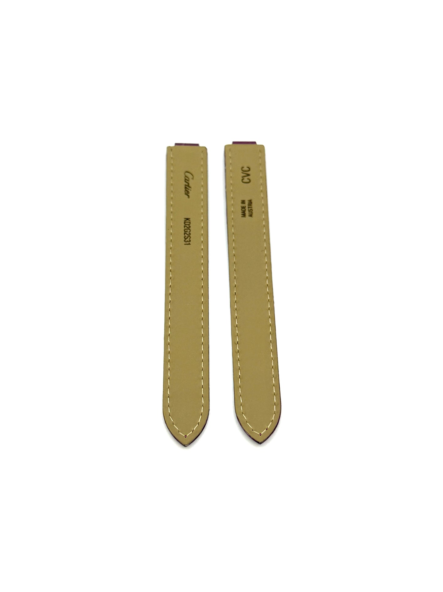 Cartier Purple Alligator 14/14mm Watch Strap