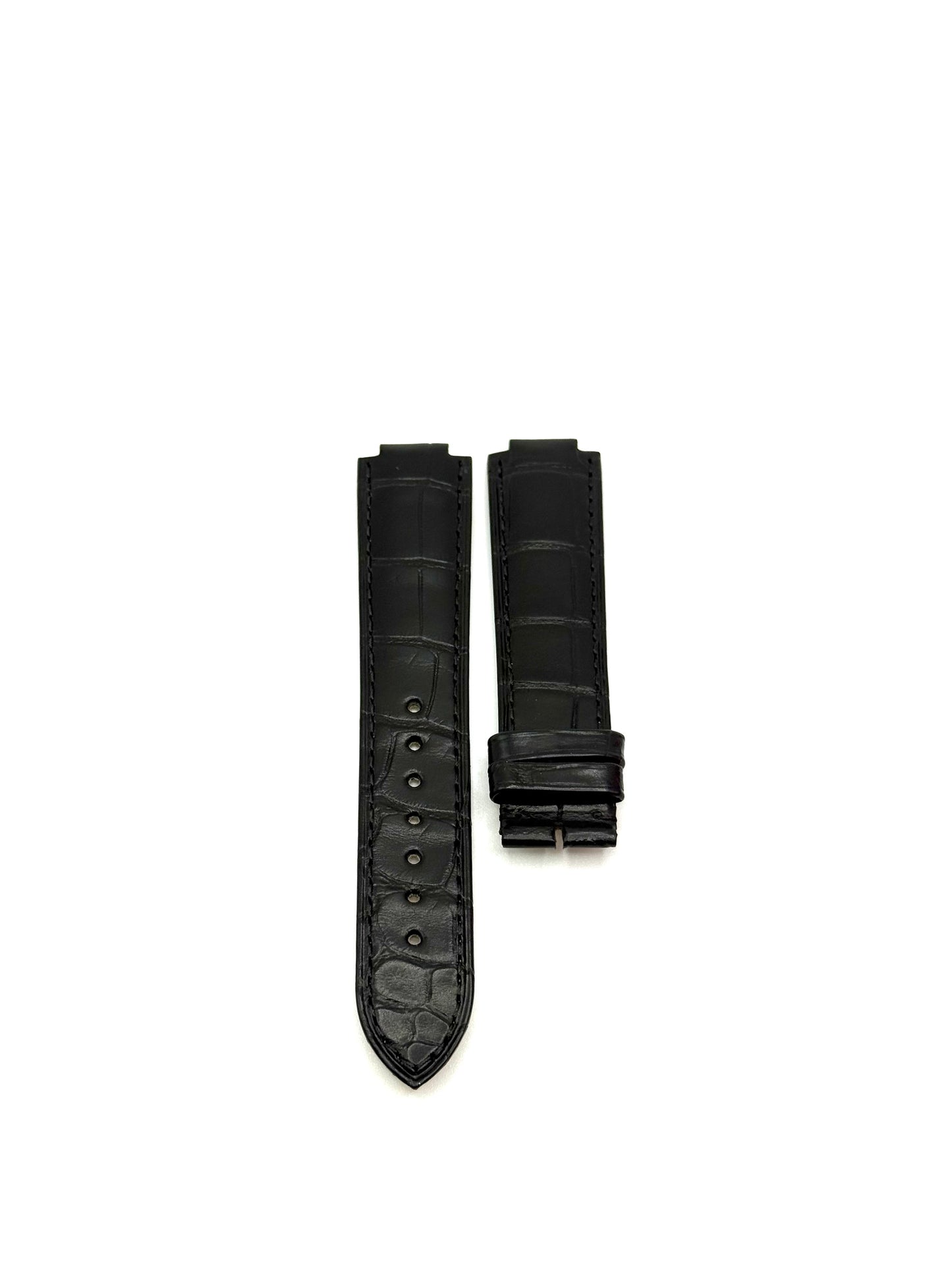 Cartier Black Alligator 18/16mm Watch Strap