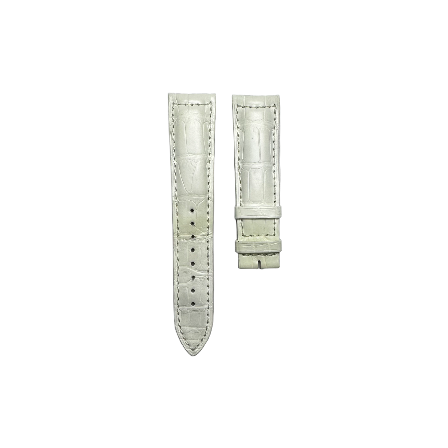 Jaeger-LeCoultre Alligator Leather Strap - Lvory