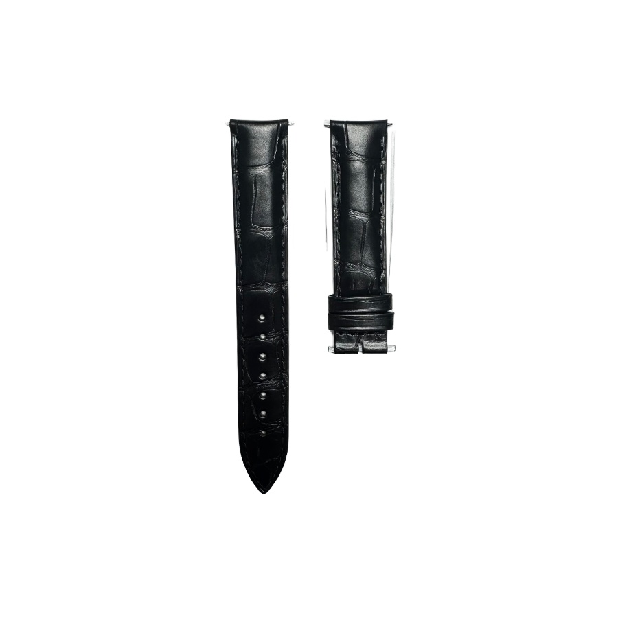 Jaeger-LeCoultre Alligator Leather Strap - Black
