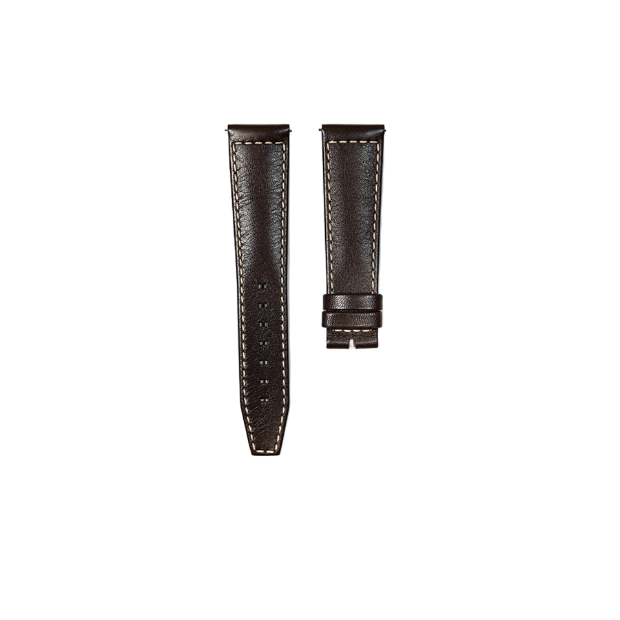 Longines Calf Leather Strap - Brown