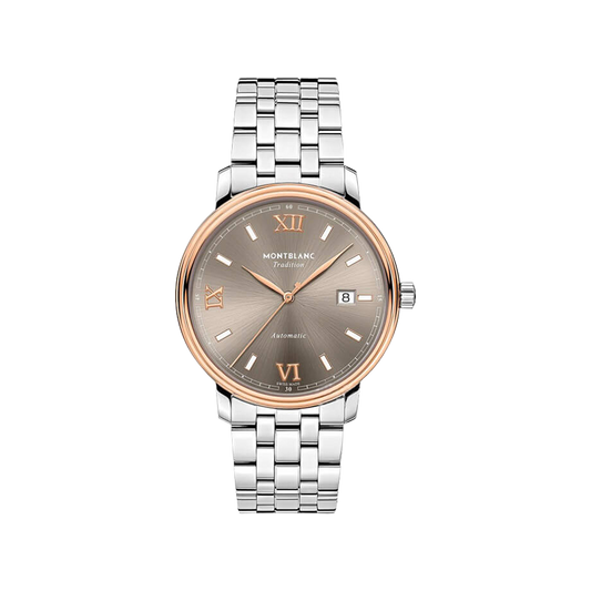 Montblanc Tradition Date Automatic Watch Two Tone