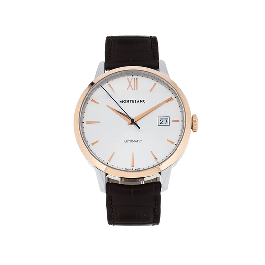 Montblanc Heritage Spirit Date Automatic Watch Two Tone