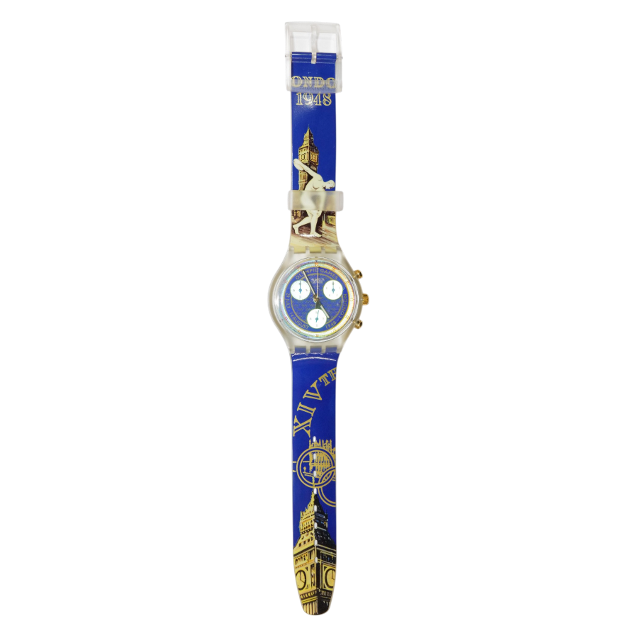 Swatch Vintage Chronograph Quartz Watch