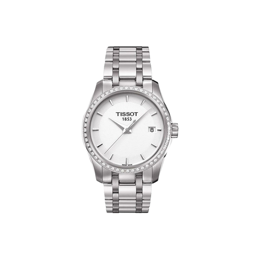 Tissot T-Trend Couturier Diamond Quartz Watch