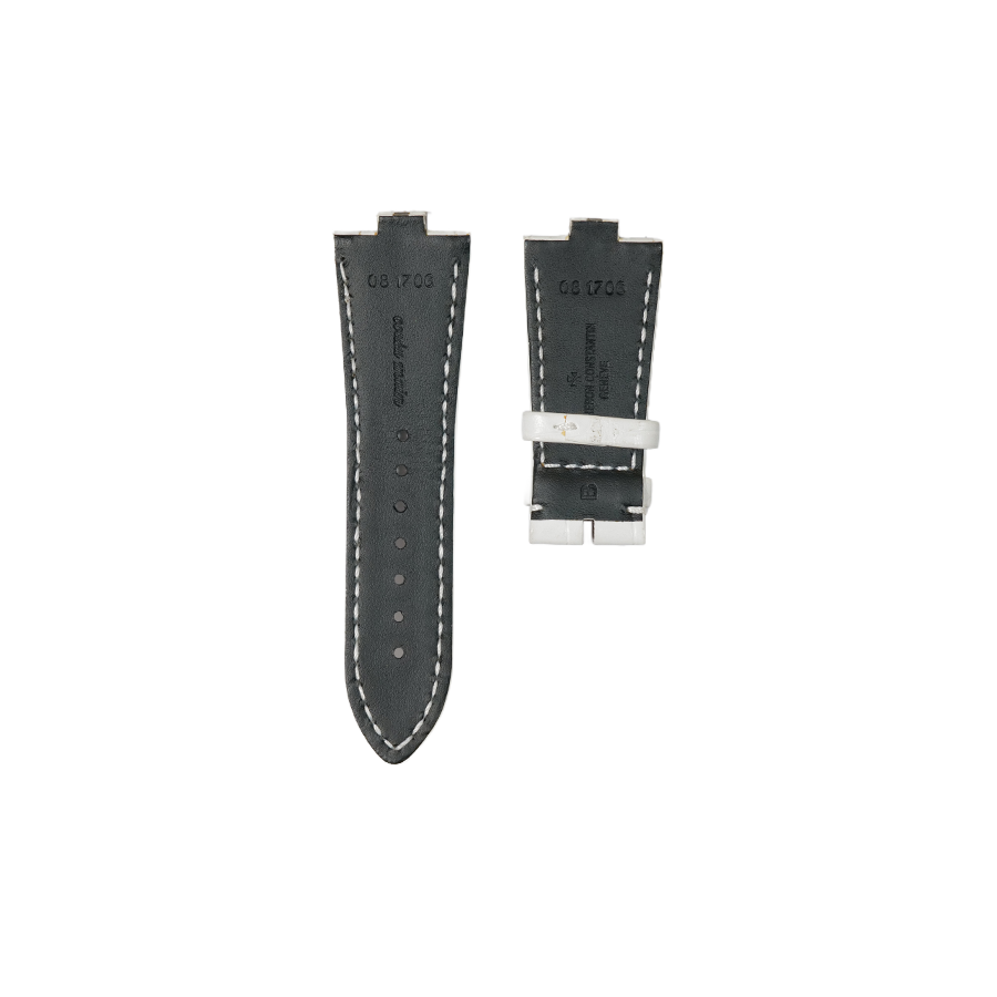 Vacheron Constantin Alligator Leather Strap - White