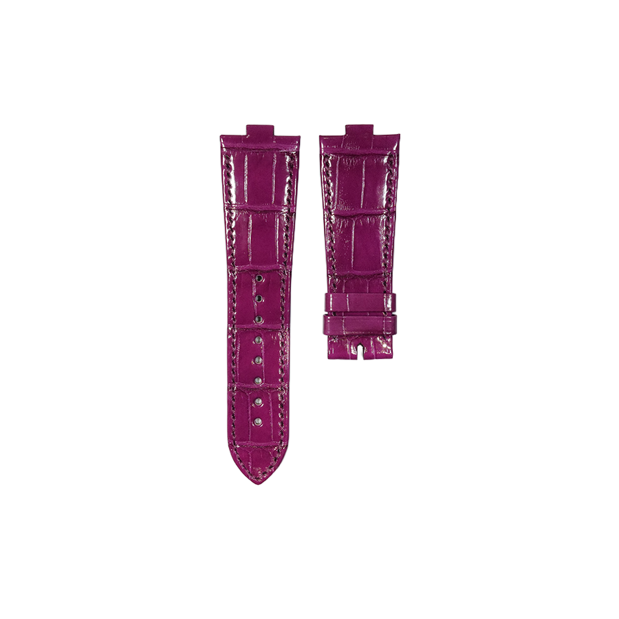 Vacheron Constantin Alligator Leather Strap - Purple