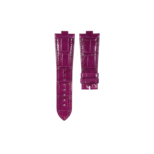Vacheron Constantin Alligator Leather Strap - Purple