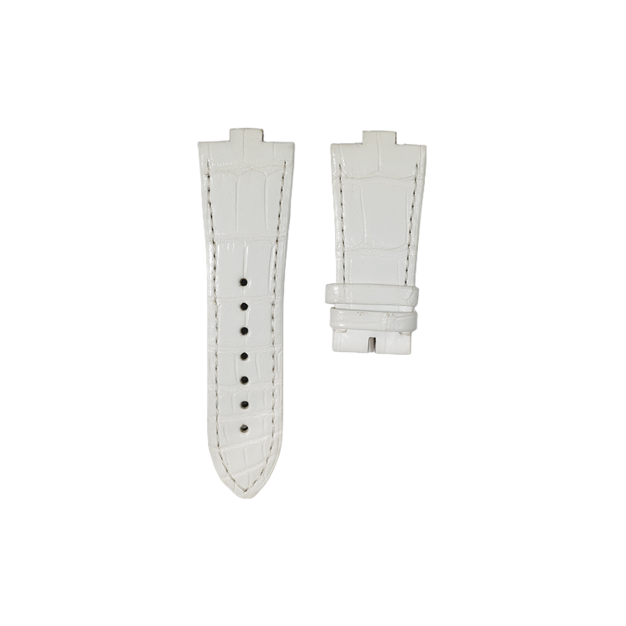Vacheron Constantin Alligator Leather Strap - White