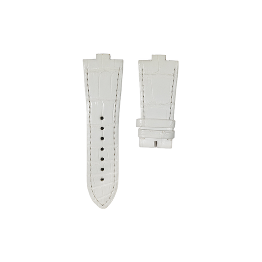 Vacheron Constantin Alligator Leather Strap - White