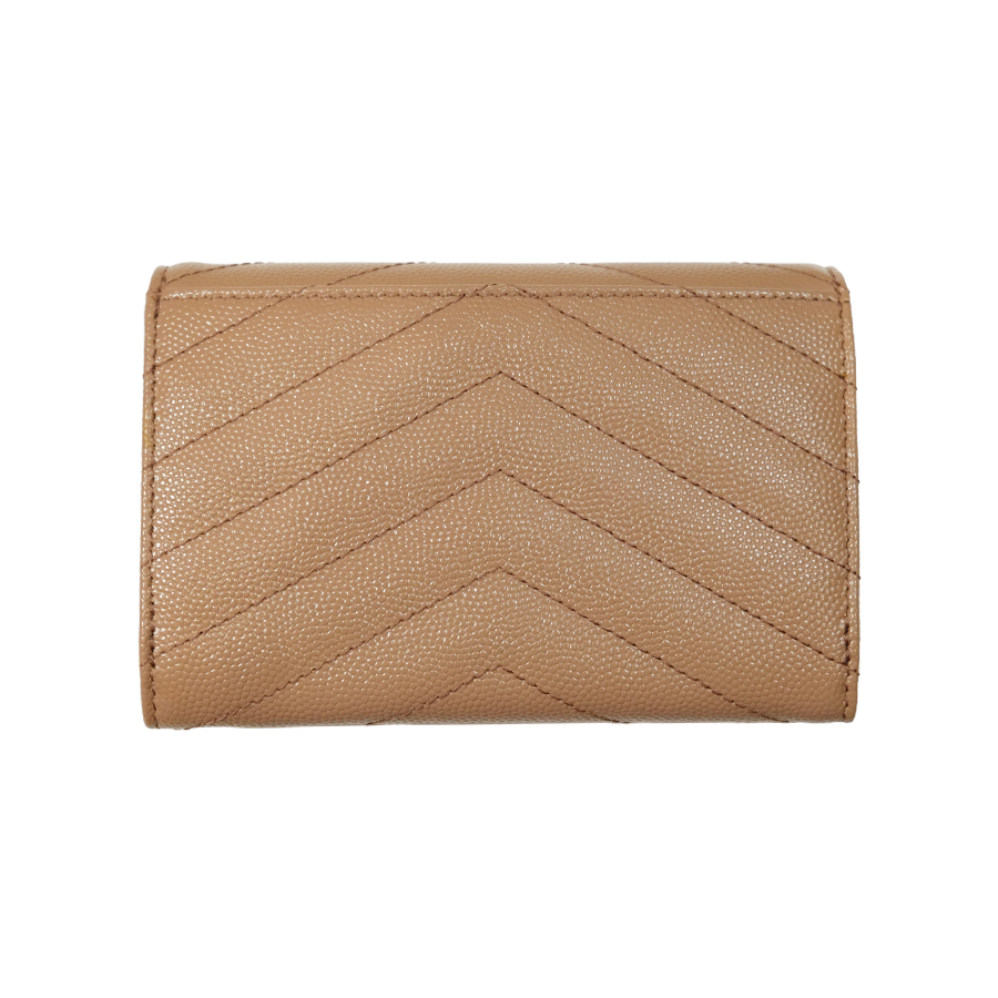 Saint Laurent Cassandre Matelassé Envelope Wallet