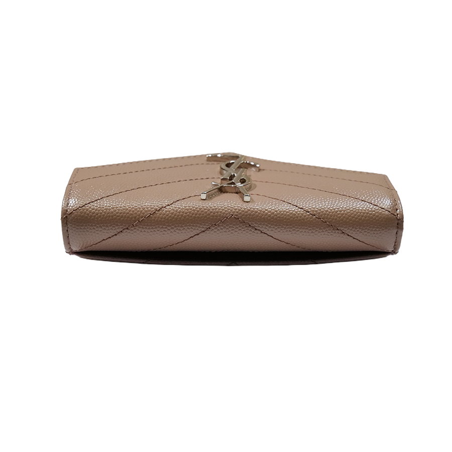 Saint Laurent Cassandre Matelassé Envelope Wallet
