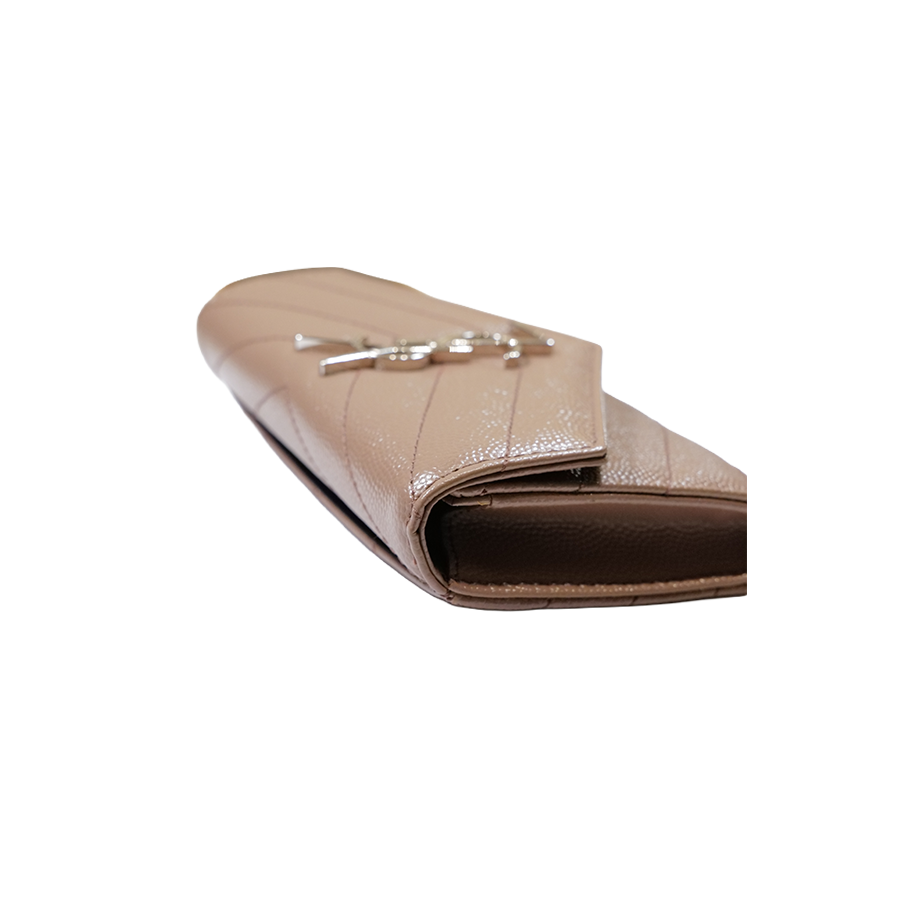 Saint Laurent Cassandre Matelassé Envelope Wallet