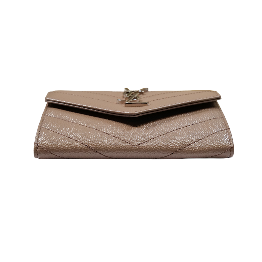 Saint Laurent Cassandre Matelassé Envelope Wallet