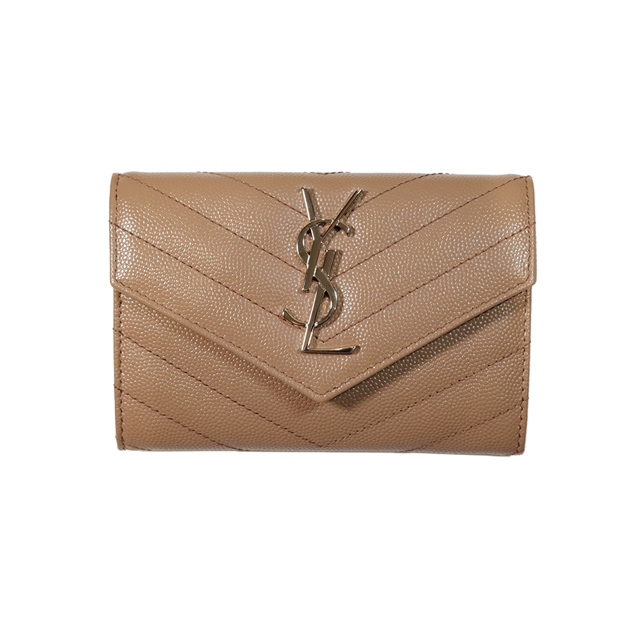 Saint Laurent Cassandre Matelassé Envelope Wallet